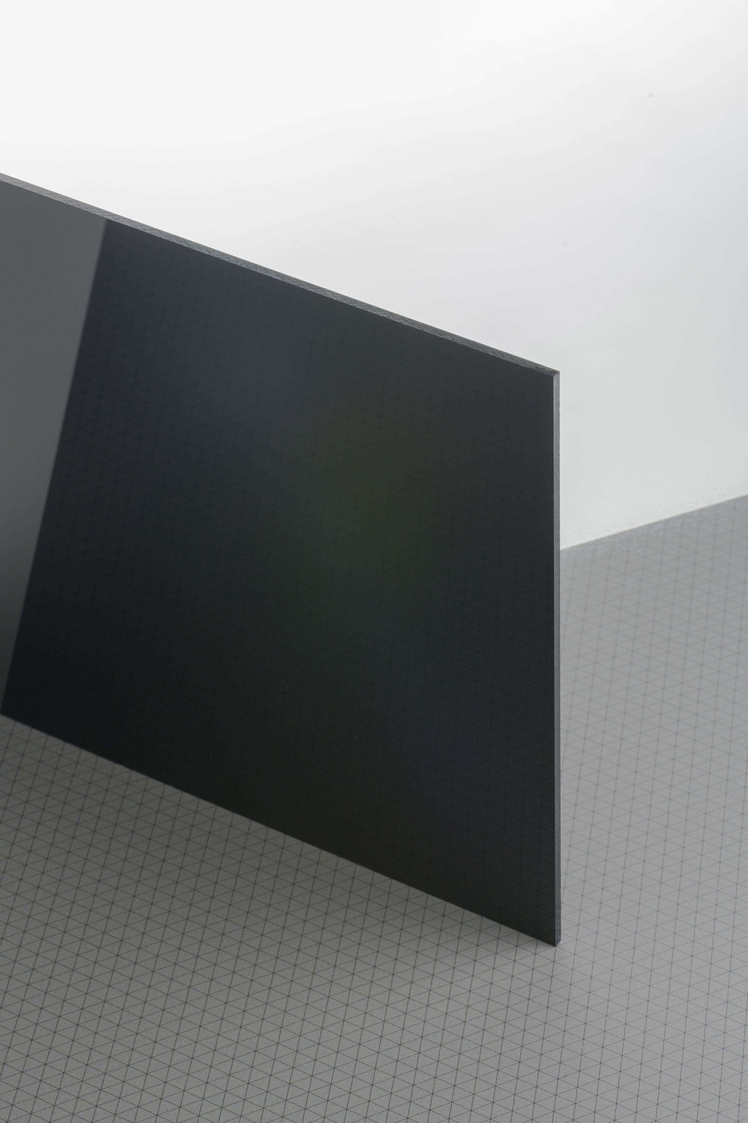 PLEXIGLAS XT 9N871 Opaque Black PMMA Extrusion Sheet