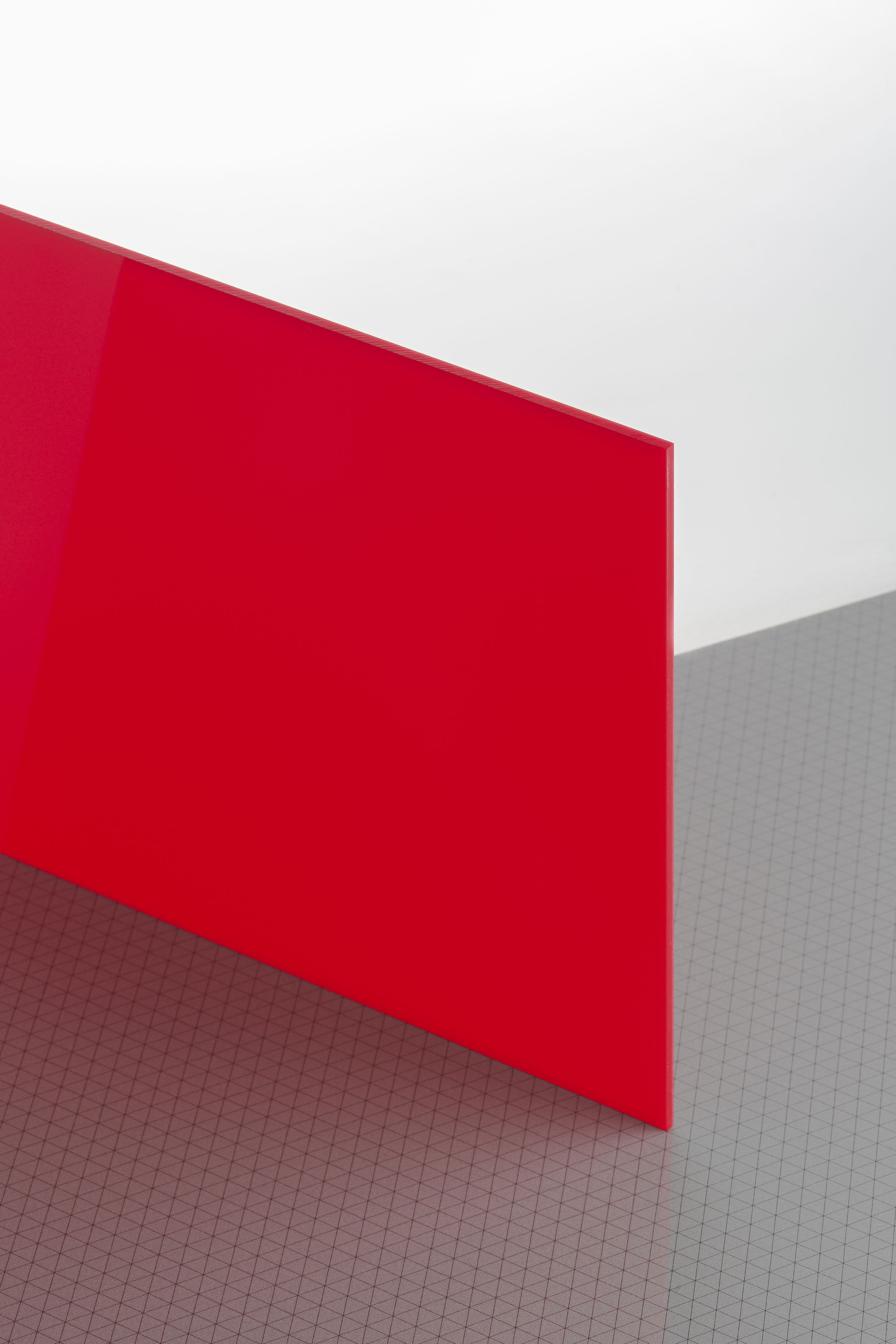 PLEXIGLAS GS 3H25 Red Translucent PMMA Sheet | Wah Lee