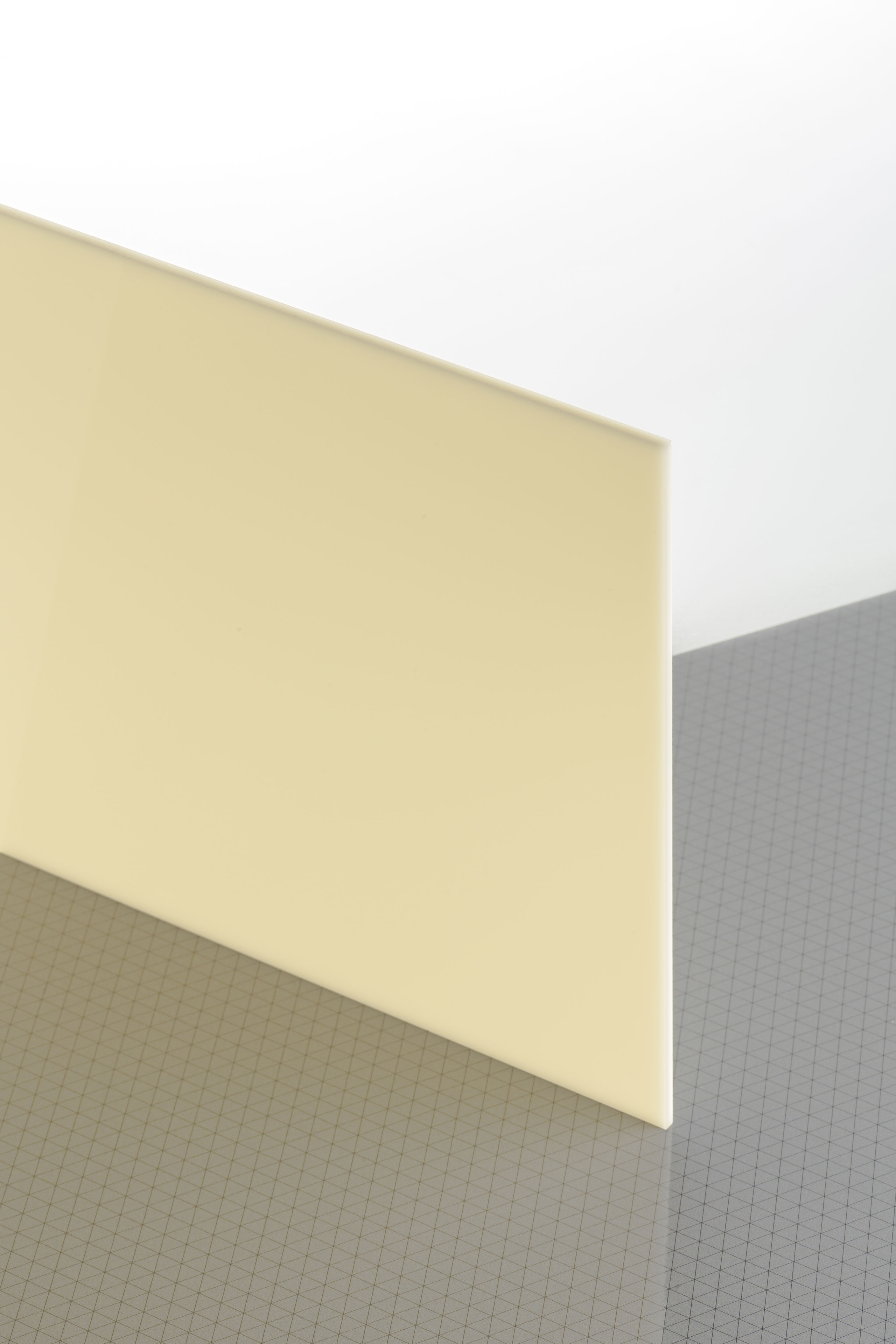 PLEXIGLAS GS 1H02 Cream Translucent Acrylic Sheet | Wah Lee
