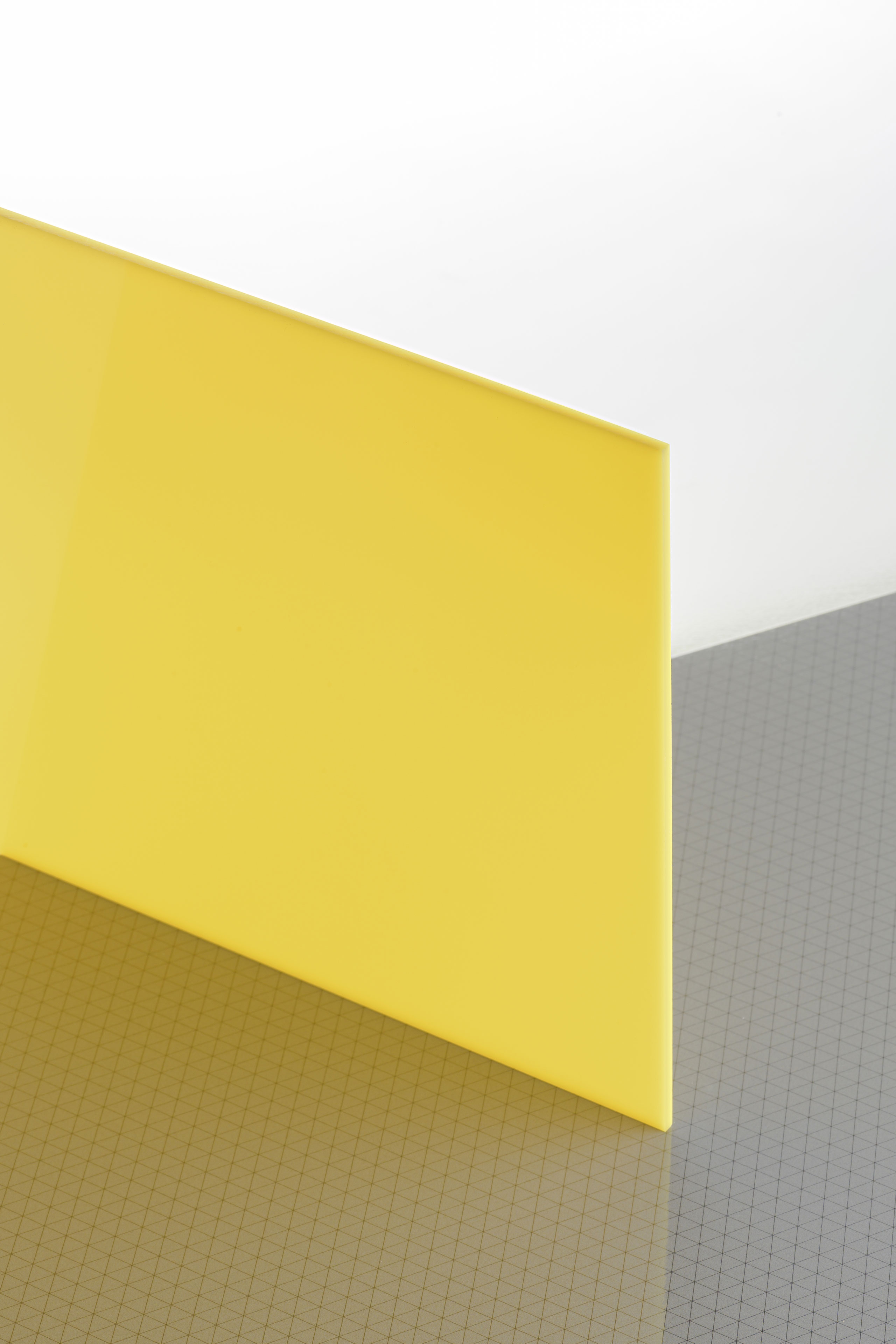 PLEXIGLAS XT 1N870 Bright Yellow Translucent Acrylic Sheet