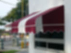 Fixed Printed Acrylic Fabric Canopy