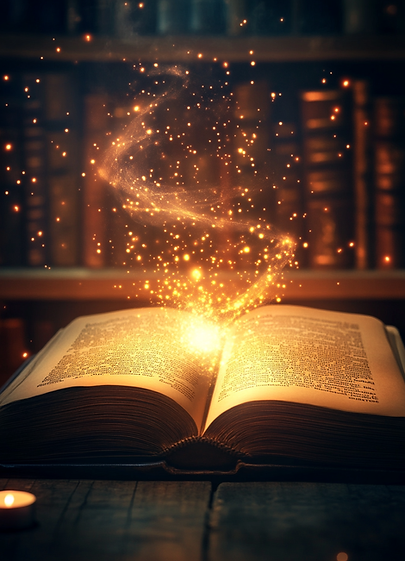 prometheus4189_A_dusty_book_opened_to_a_glowing_page_symbolizin_4226de28-a247-4f8b-9387-42