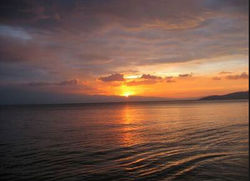 tramonto - il Pilio  a Giugno.JPG