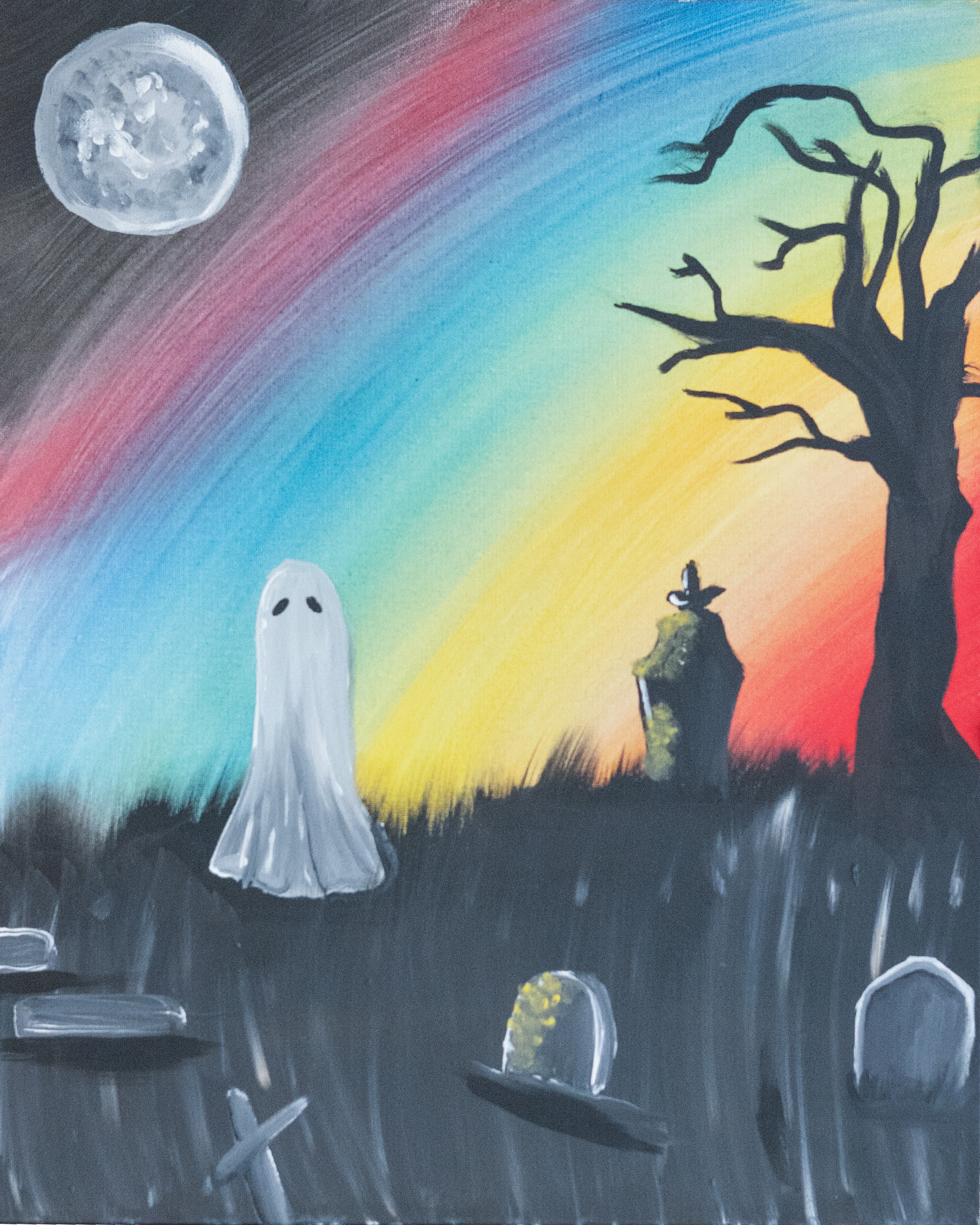 Ghost painting — featured canvas