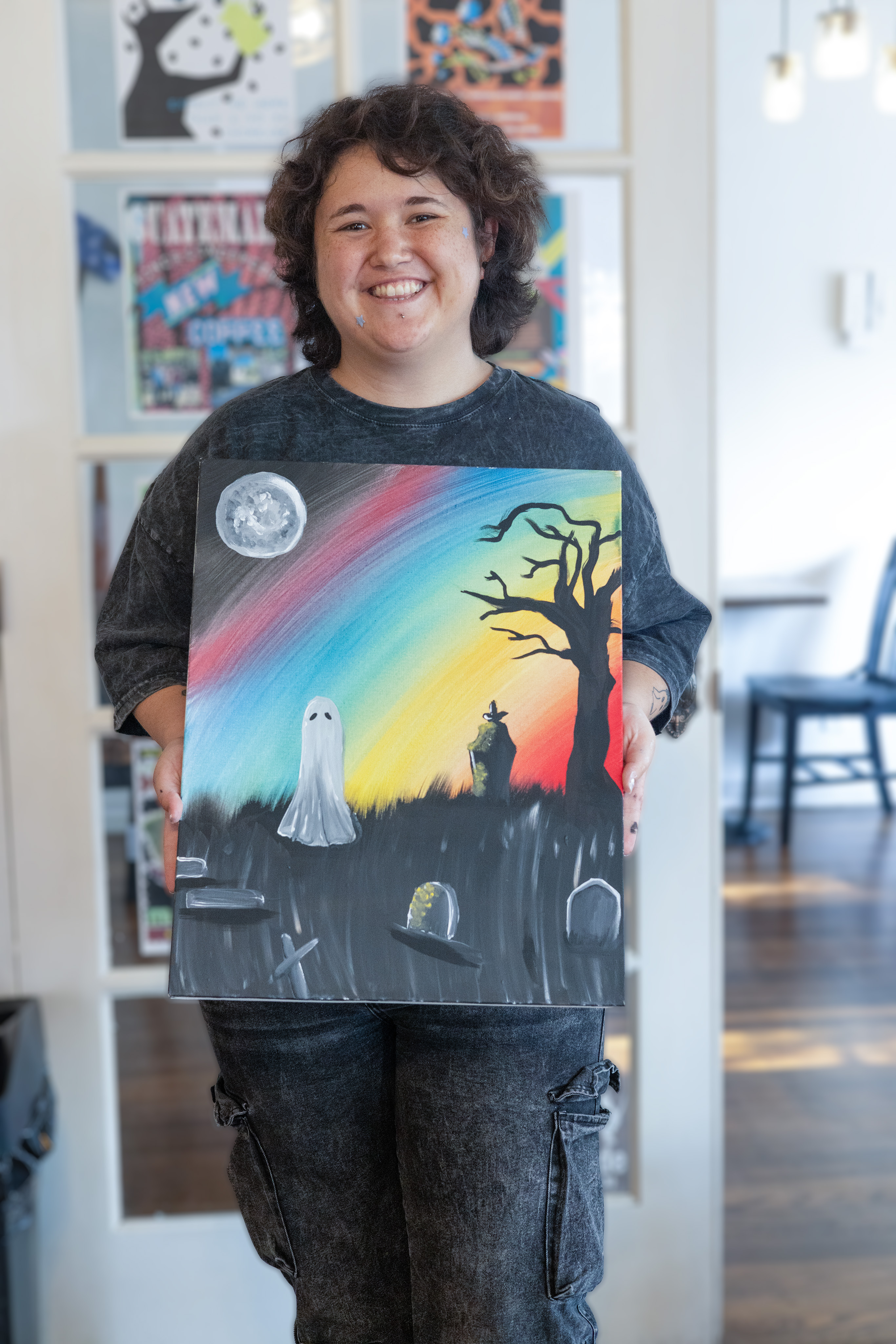 Moon, painting instructor