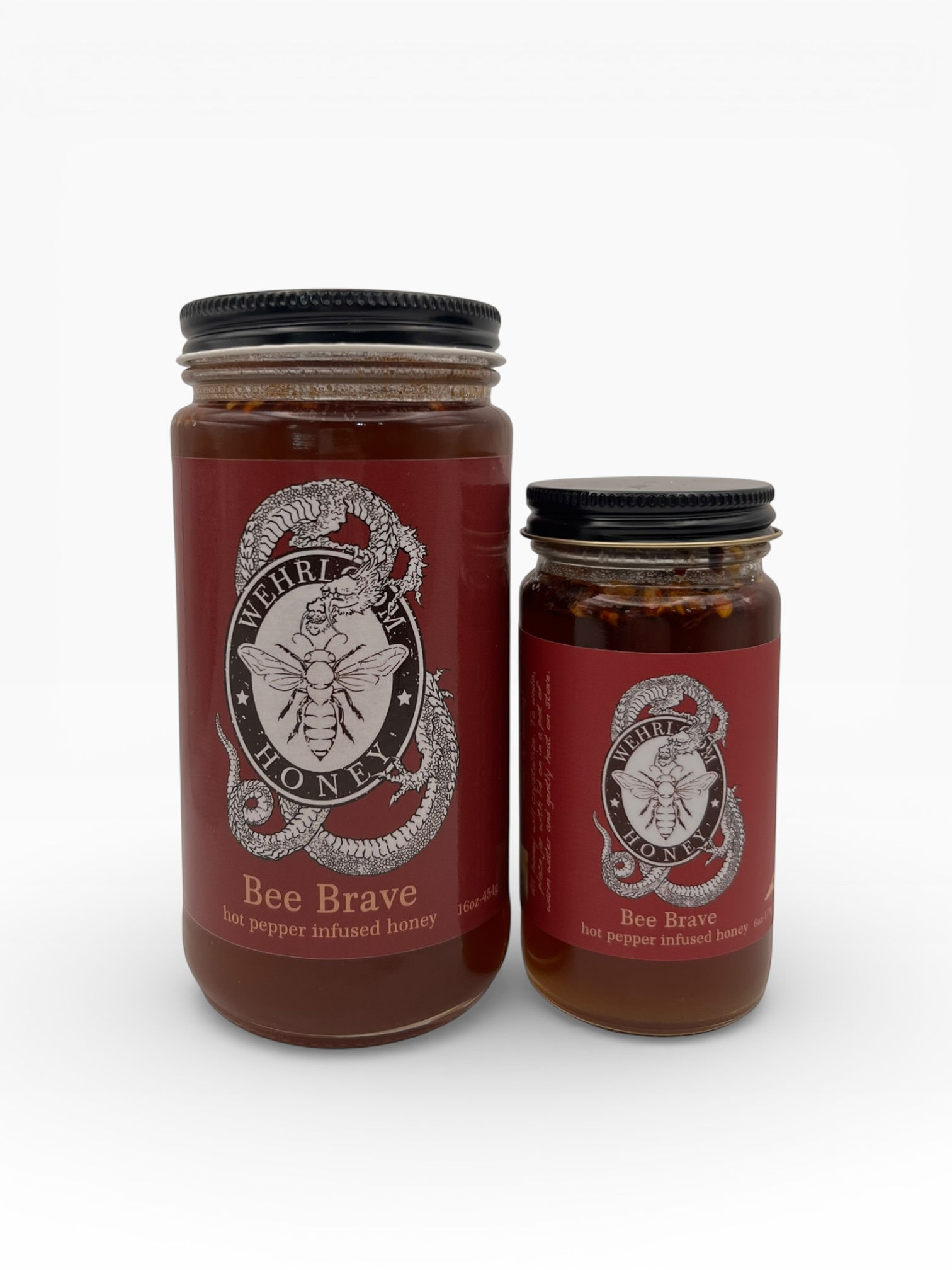 'Bee Brave' Hot Pepper Infused Honey - Case Pack of 6