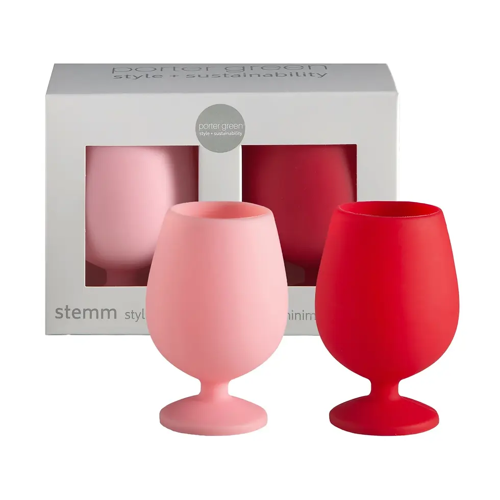 Thumbnail: Stemm Silicone Wine Glasses