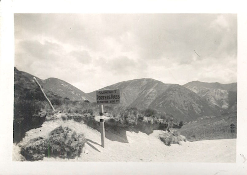 Porter's Pass, New Zealand, 1950s.