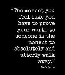 I realized I couldn't say anything