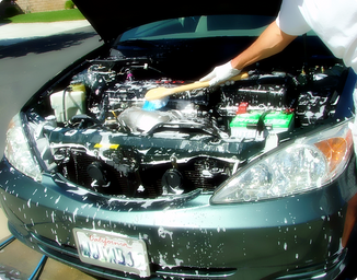 engine cleaner car wash