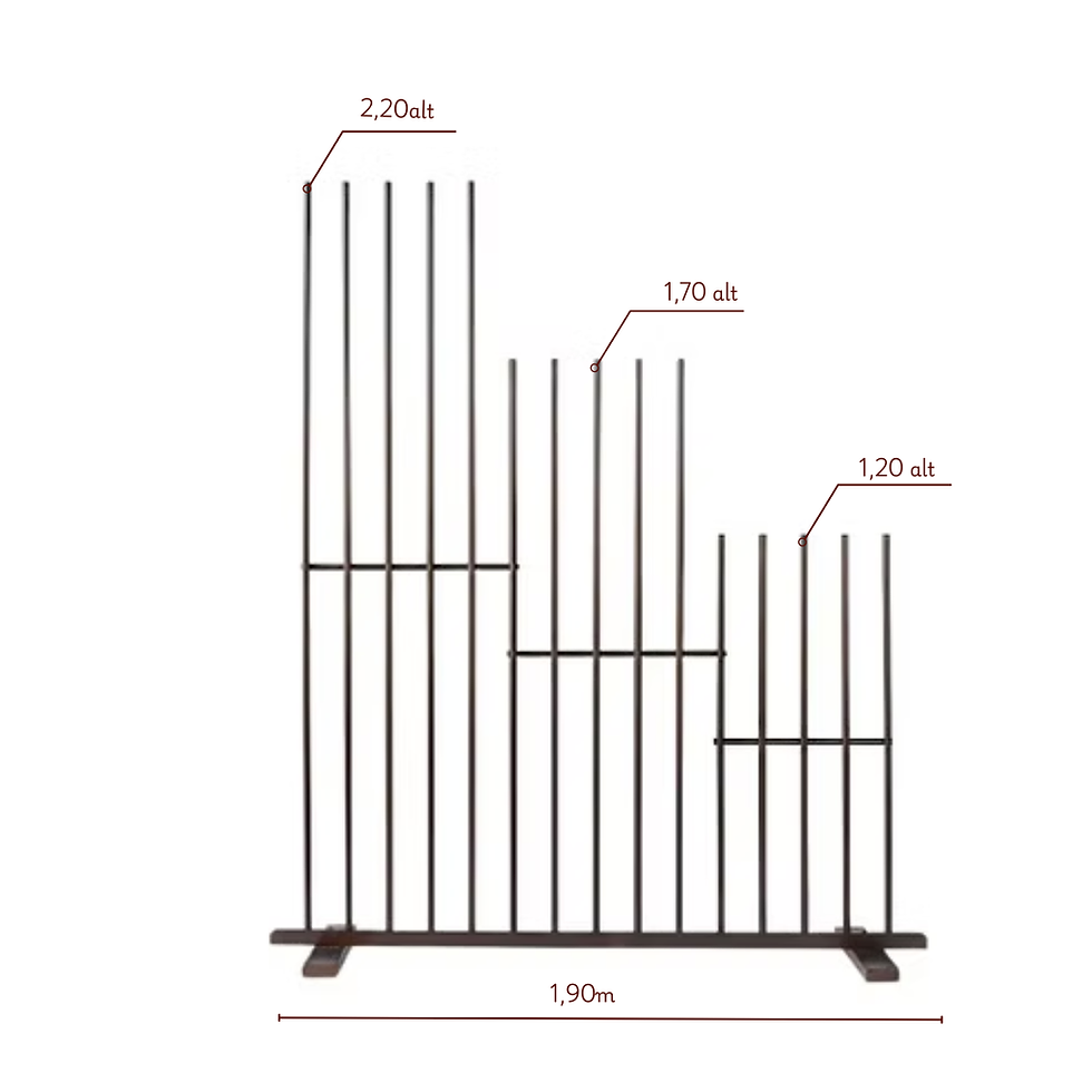 Miniatura: Arco nuvem 1,68 larg x 2,20 alt