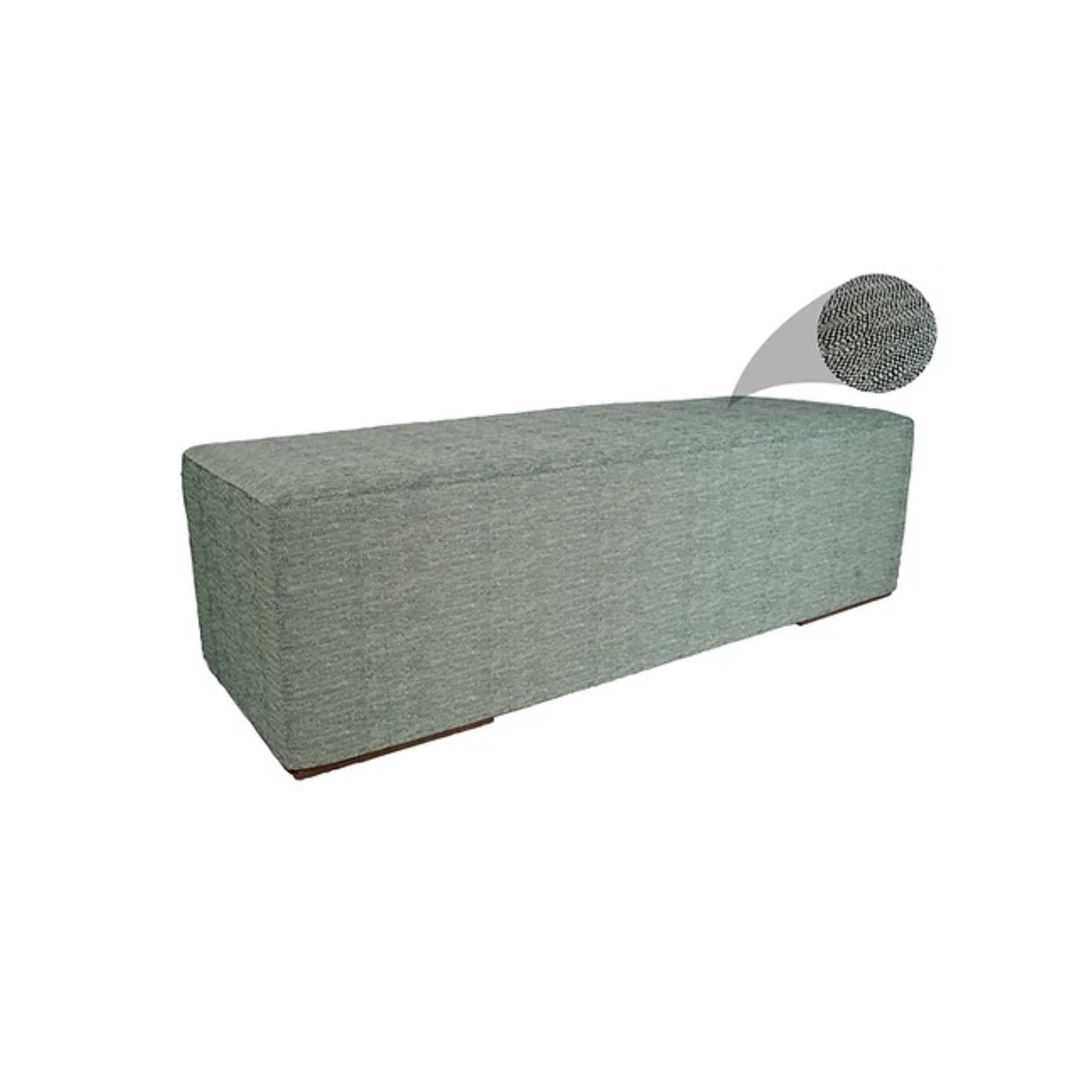 Puff Verde Nevada (1,60m x 0,60m)