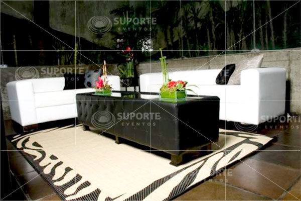 Miniatura: Tapete Sisal - Borda Preta Forte (2m x 2,5m)