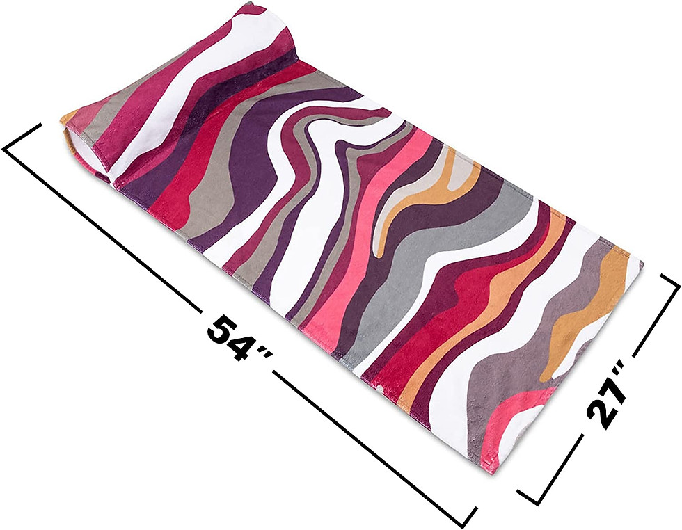 Thumbnail: Pillow Beach Towel (Fuchsia)