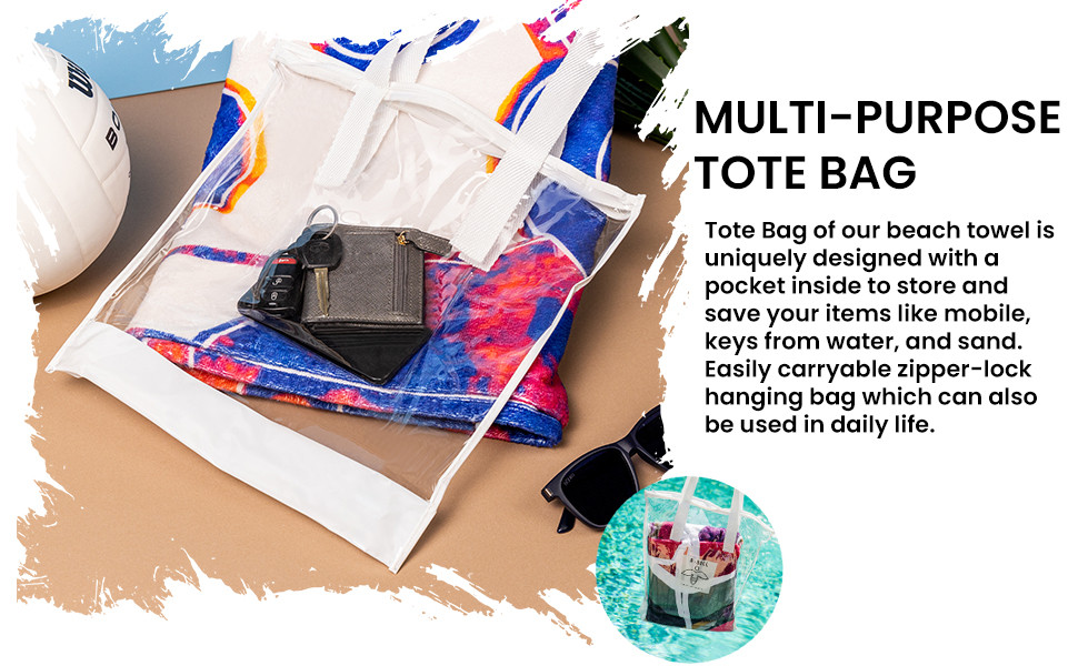 Thumbnail: Poncho Beach Towel (Lilac)