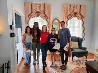 NSU's HM&T 1000 touring upstairs at Judge Porter House