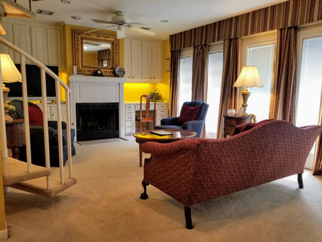 The charming, immaculate private guest cottage next to the historic main house at the Judge Porter House Bed and Breakfast in Natchitoches.