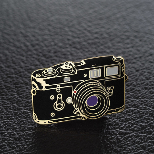 The Art Of Film Rangefinder Camera Enamel Pin Decisive Moment