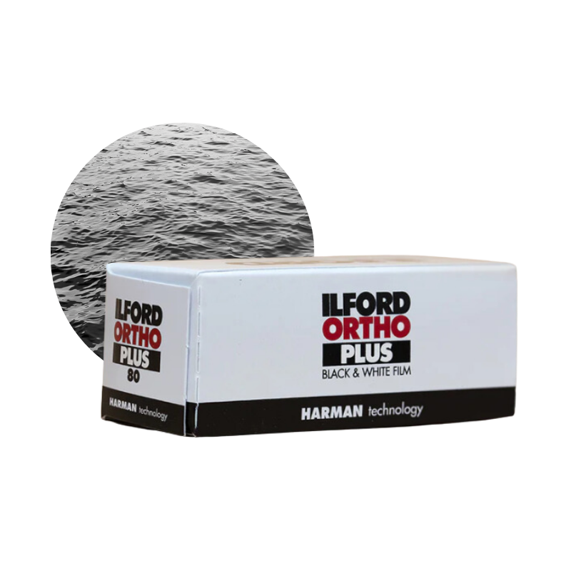 Ilford Ortho Plus 120 black/white film Decisive Moment