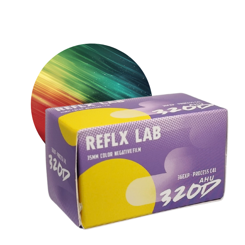 Reflx Lab 320D AHU 35mm color film (no RemJet layer)