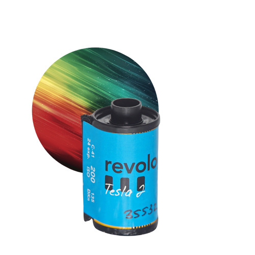 Revolog Tesla 2 35mm special effects film Decisive Moment