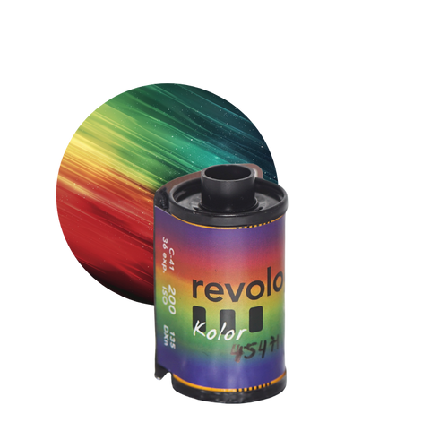 Revolog Kolor 35mm special effects film Decisive Moment