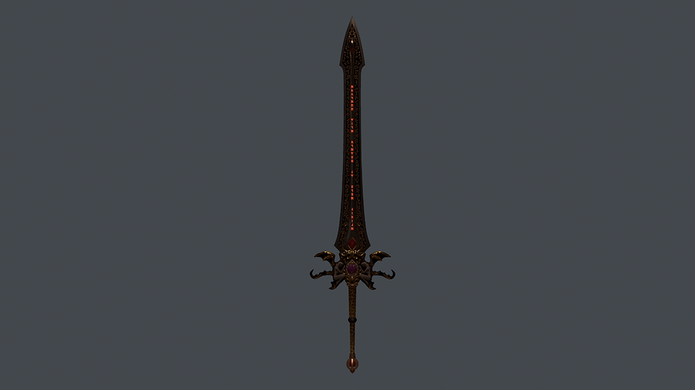 Dragon Queen Sword Emmisive