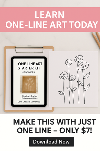 One Line Art Mini Course | Picture This With Lo