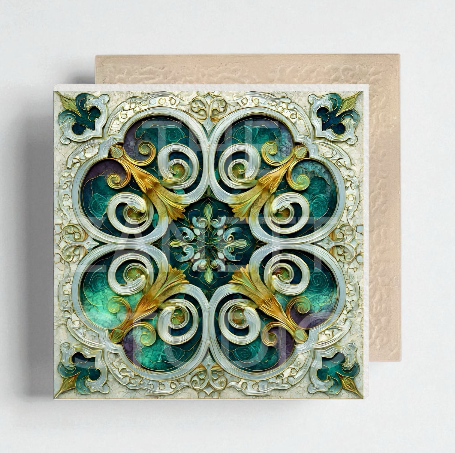 Ceramic Decorative Tile 6”x 6”