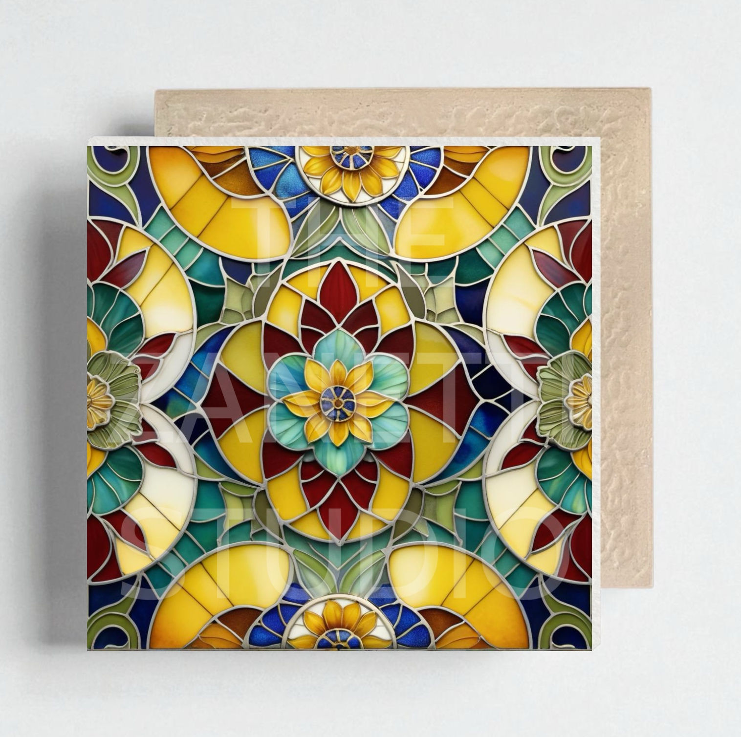 Ceramic Decorative Tile 6”x 6”