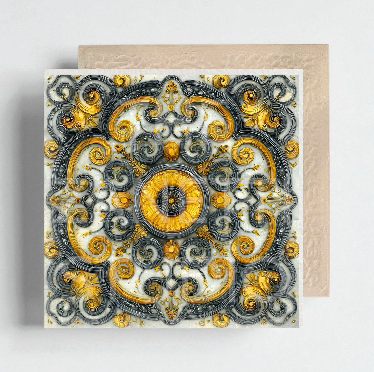 Ceramic Decorative Tile 6”x 6”