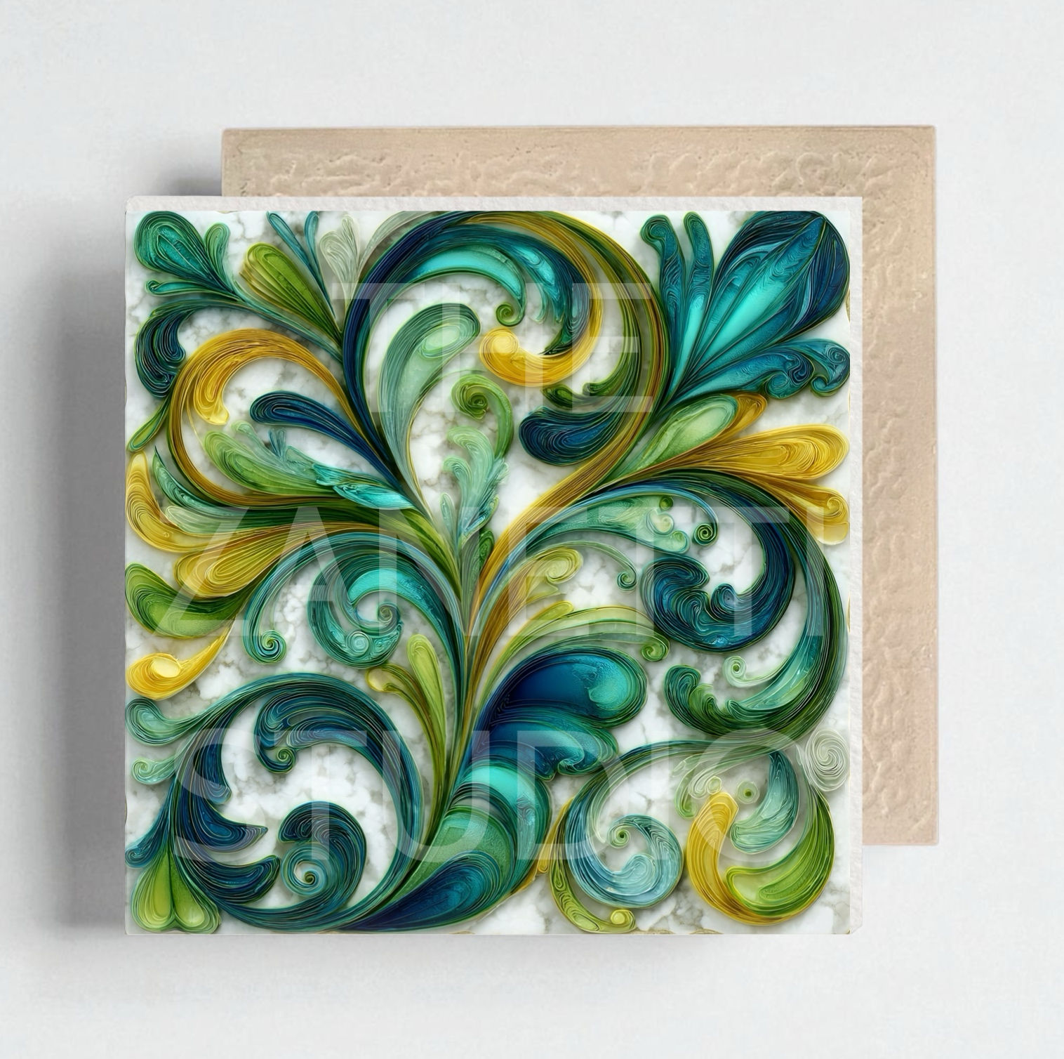Ceramic Decorative Tile 6”x 6”