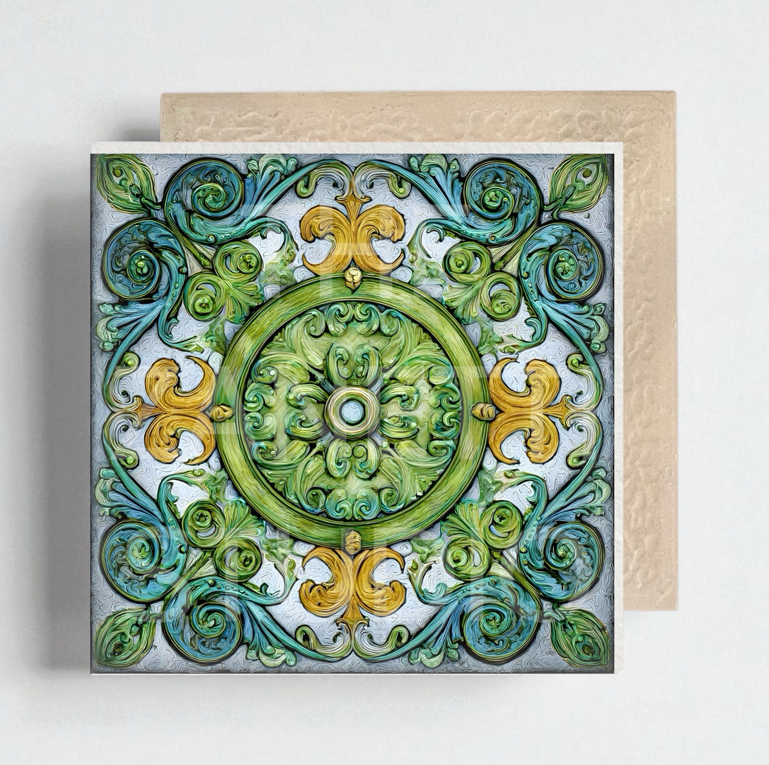 Ceramic Decorative Tile 6”x 6”