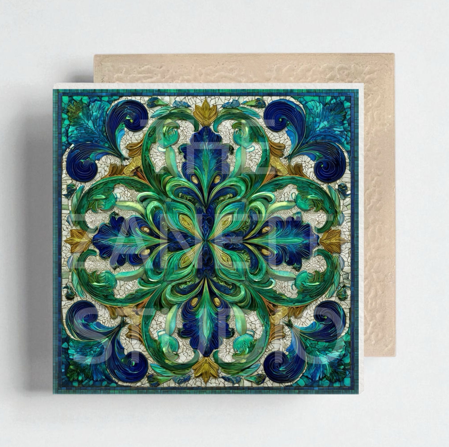 Ceramic Decorative Tile 6”x 6”