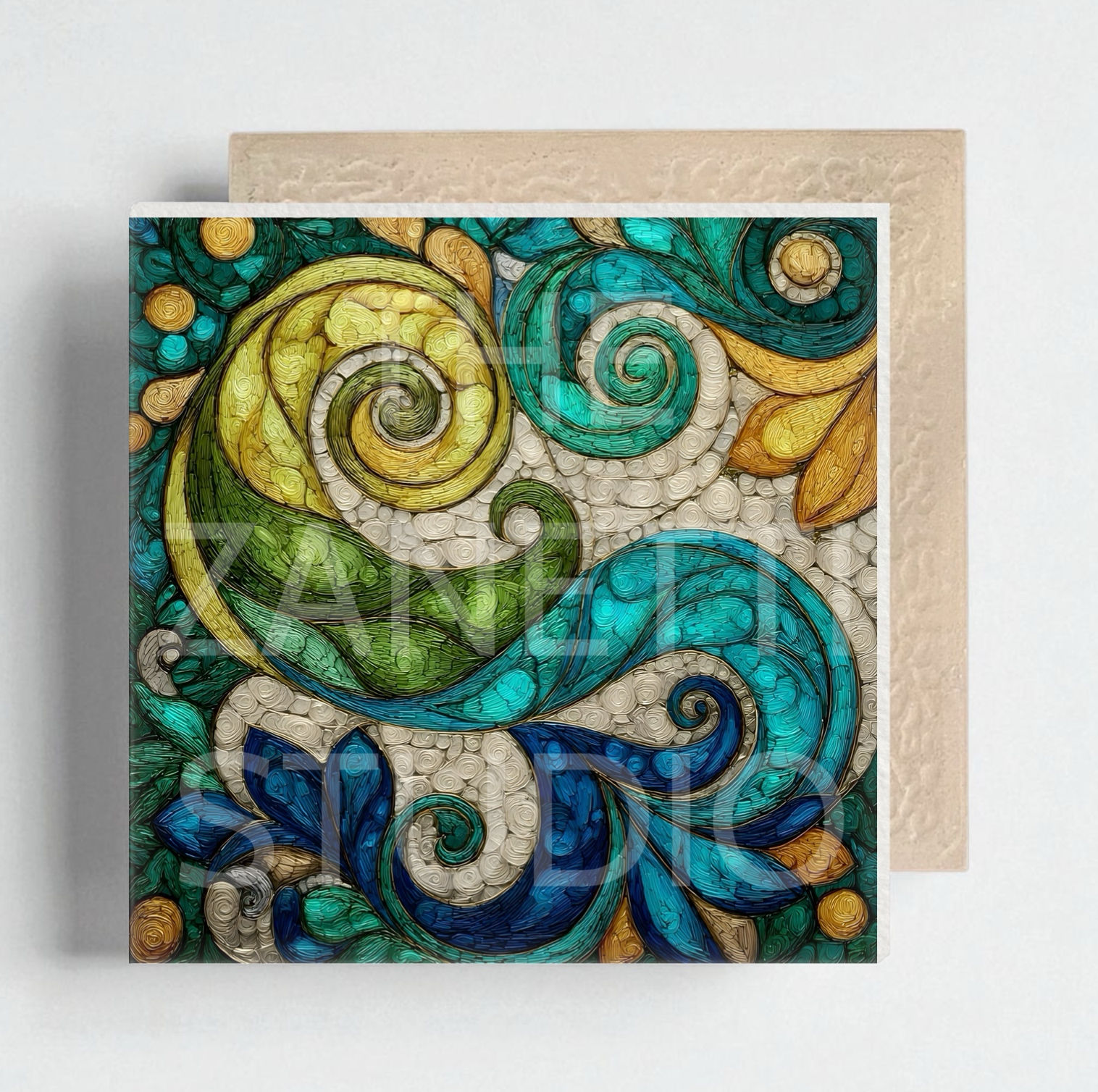 Ceramic Decorative Tile 6”x6”
