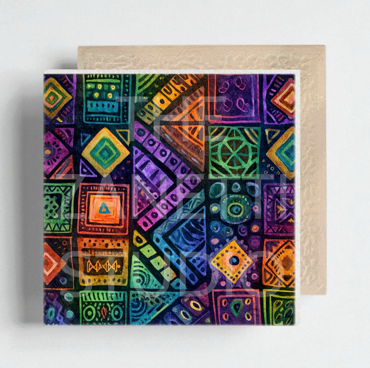 Ceramic Decorative Tile 6”x6”