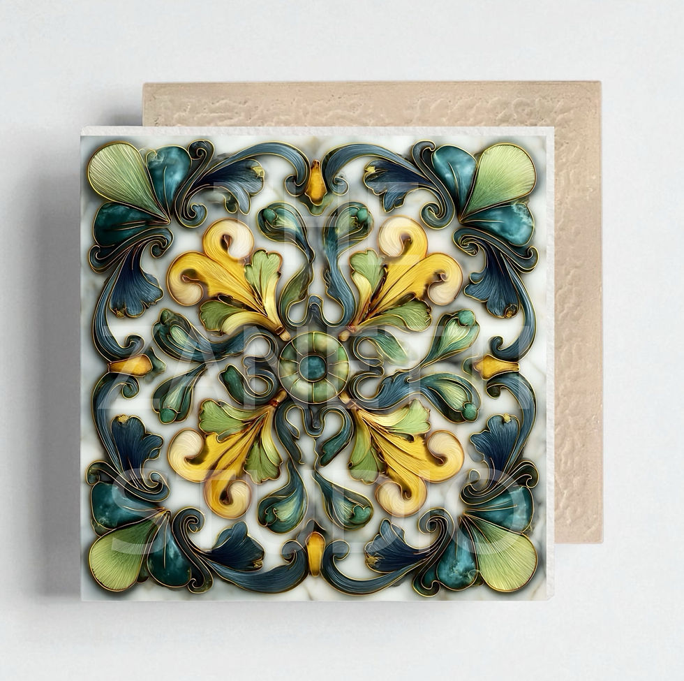 Thumbnail: Ceramic Decorative Tile 6”x 6”