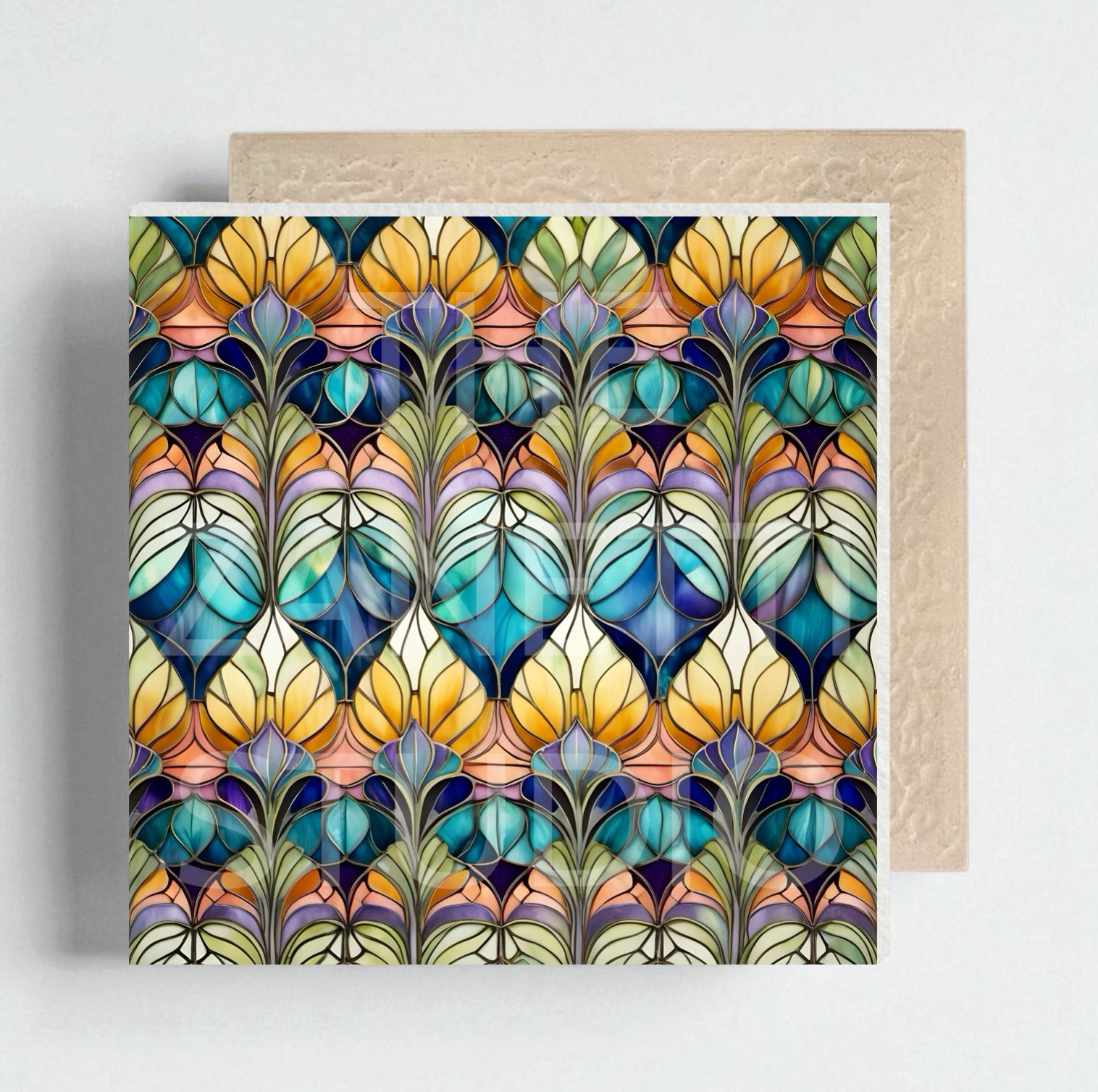 Ceramic Decorative Tile 6”x 6”