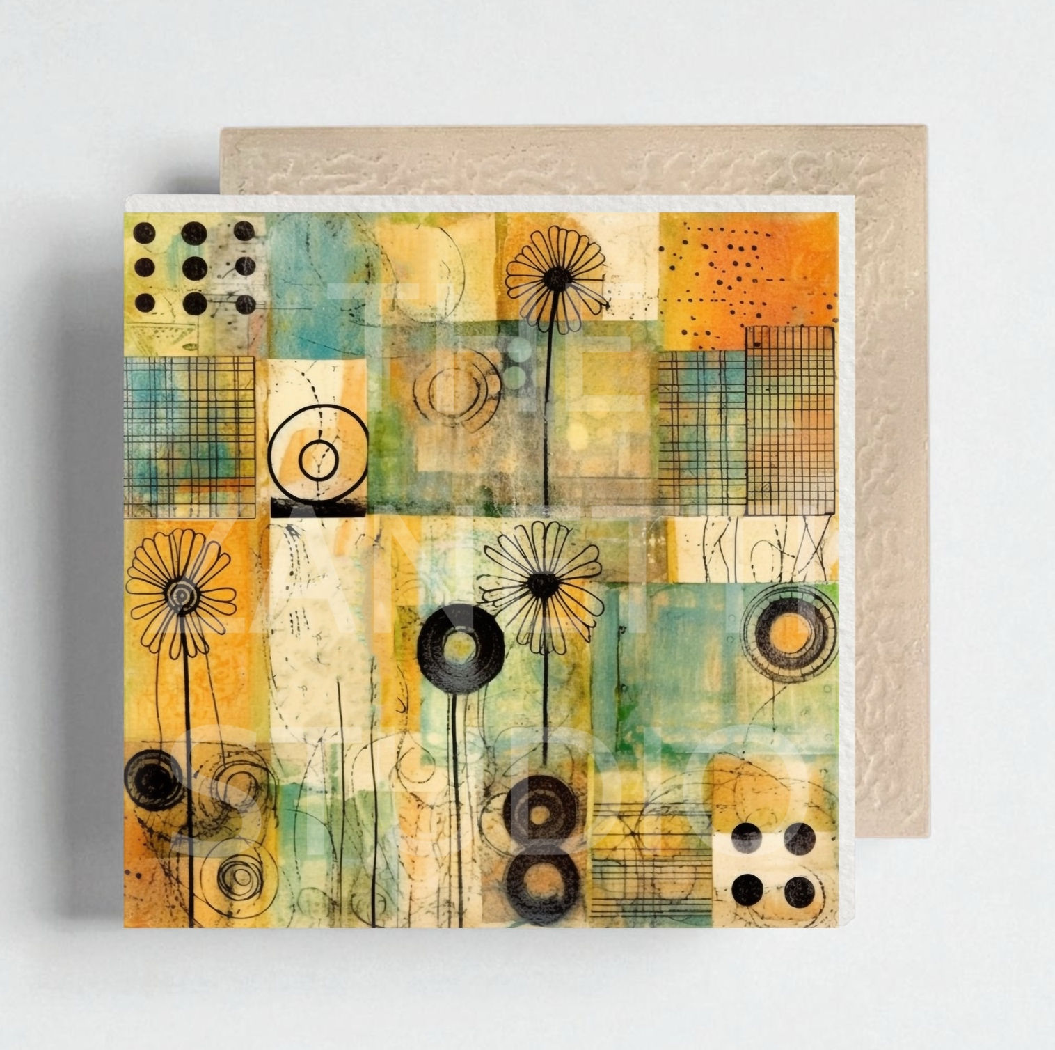 Ceramic Decorative Tile 6”x 6”