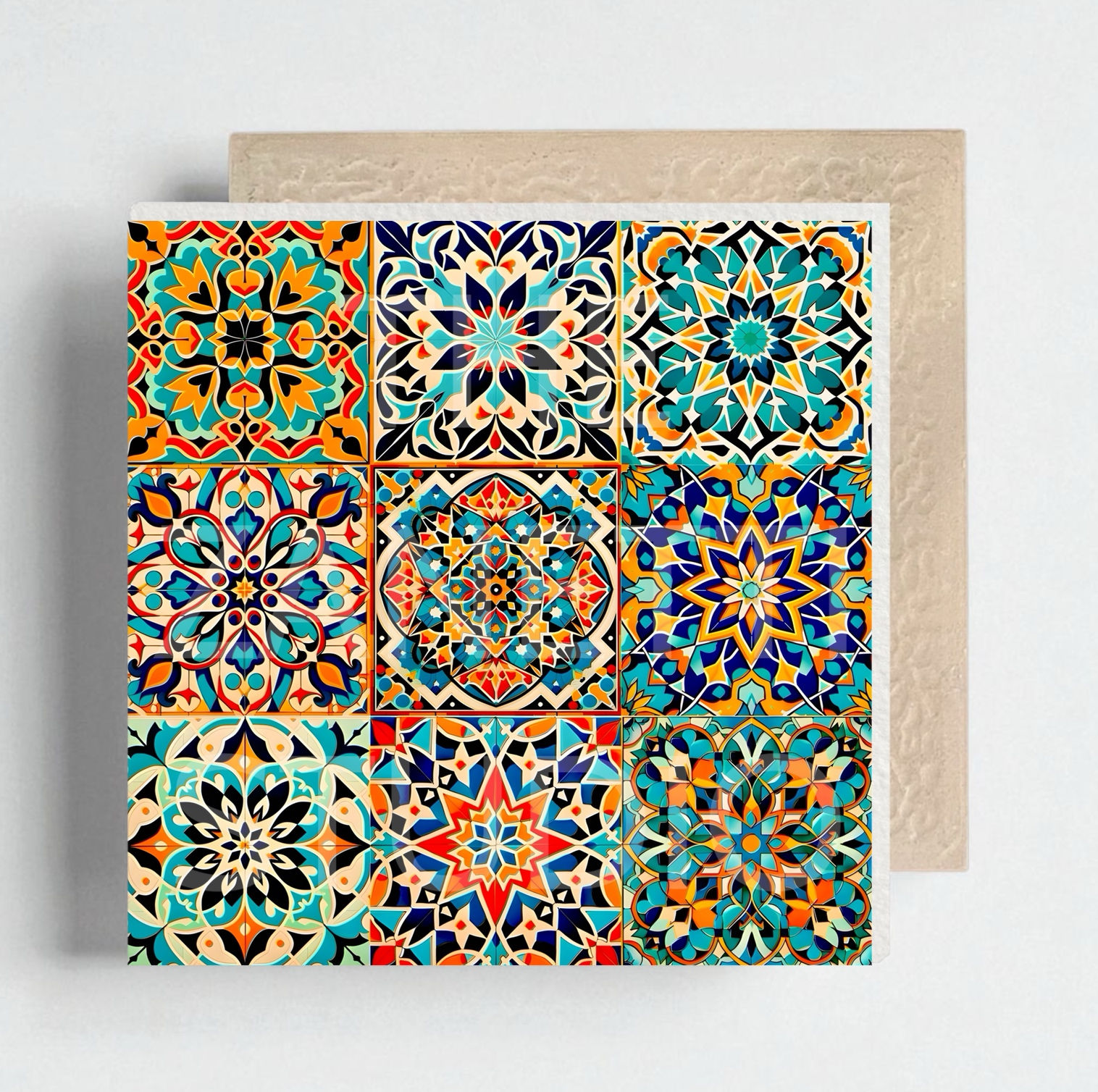 Ceramic Decorative Tile 6”x6”