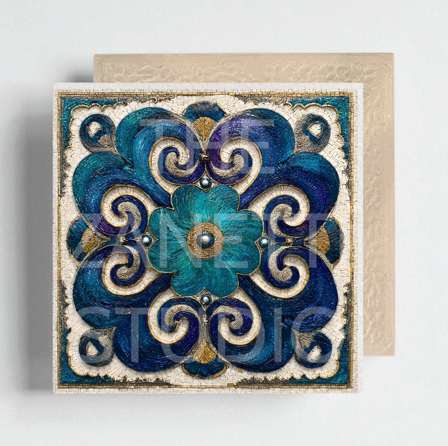 Ceramic Decorative Tile 6”x 6”