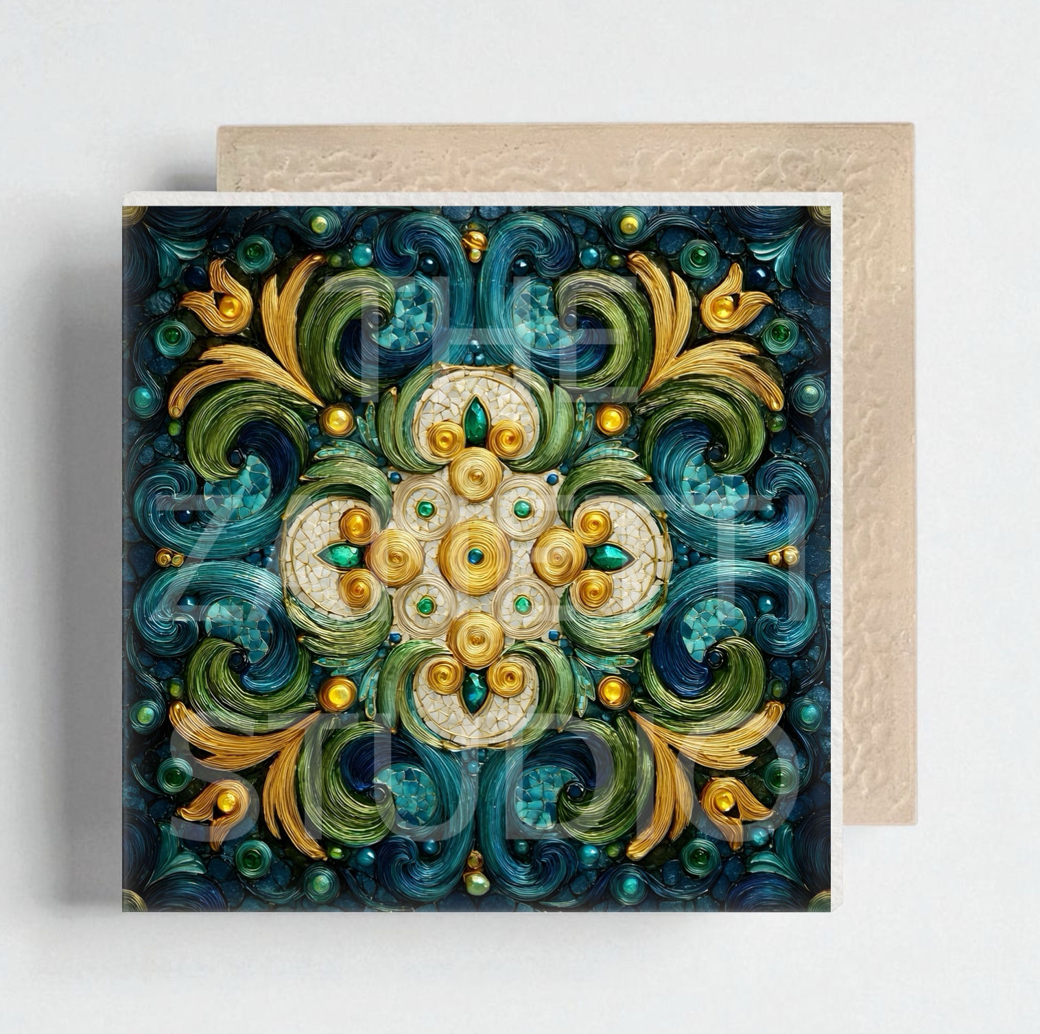 Ceramic Decorative Tile 6”x 6”