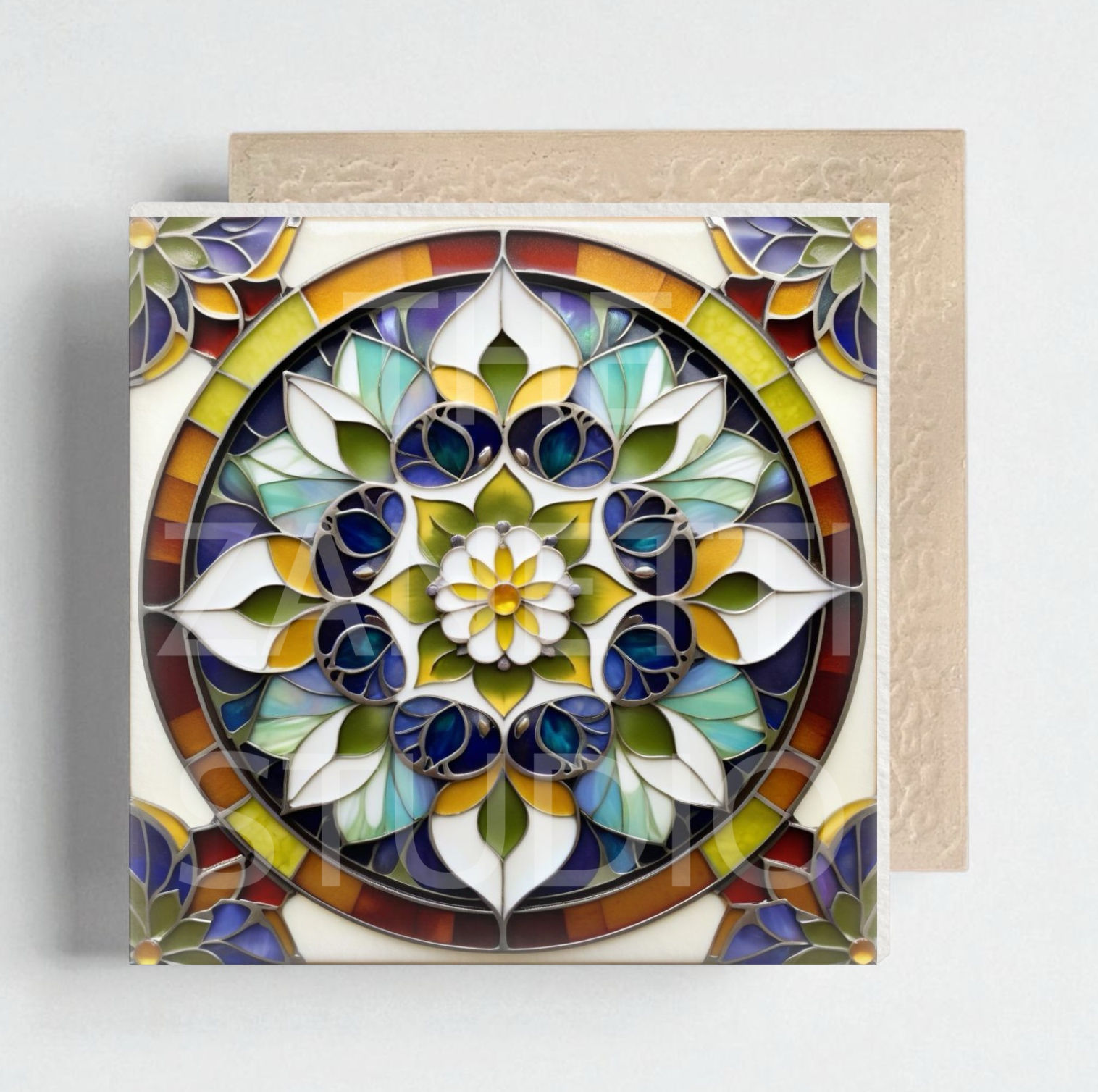 Ceramic Decorative Tile 6”x 6”