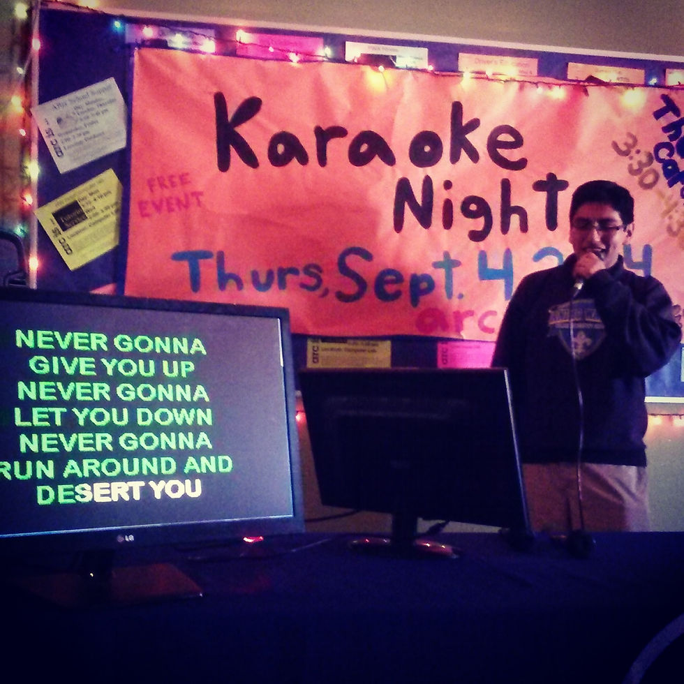 High School Karaoke Night