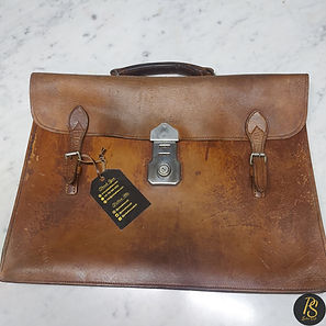 Briefcase sympathetic repairs and conservation