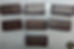 Leather embossed labels for show stand