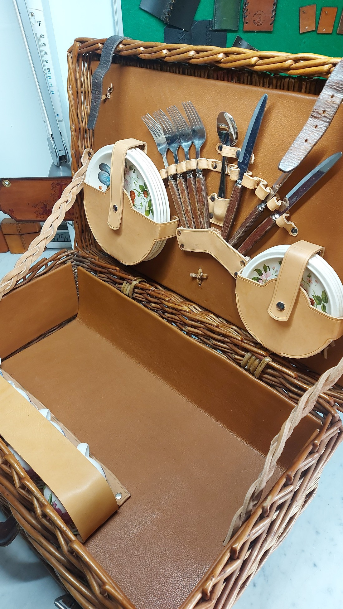 Basket Component Picnic Basket Leather components repairs