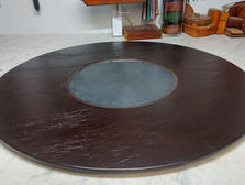 Puzzle Table Ring in brown