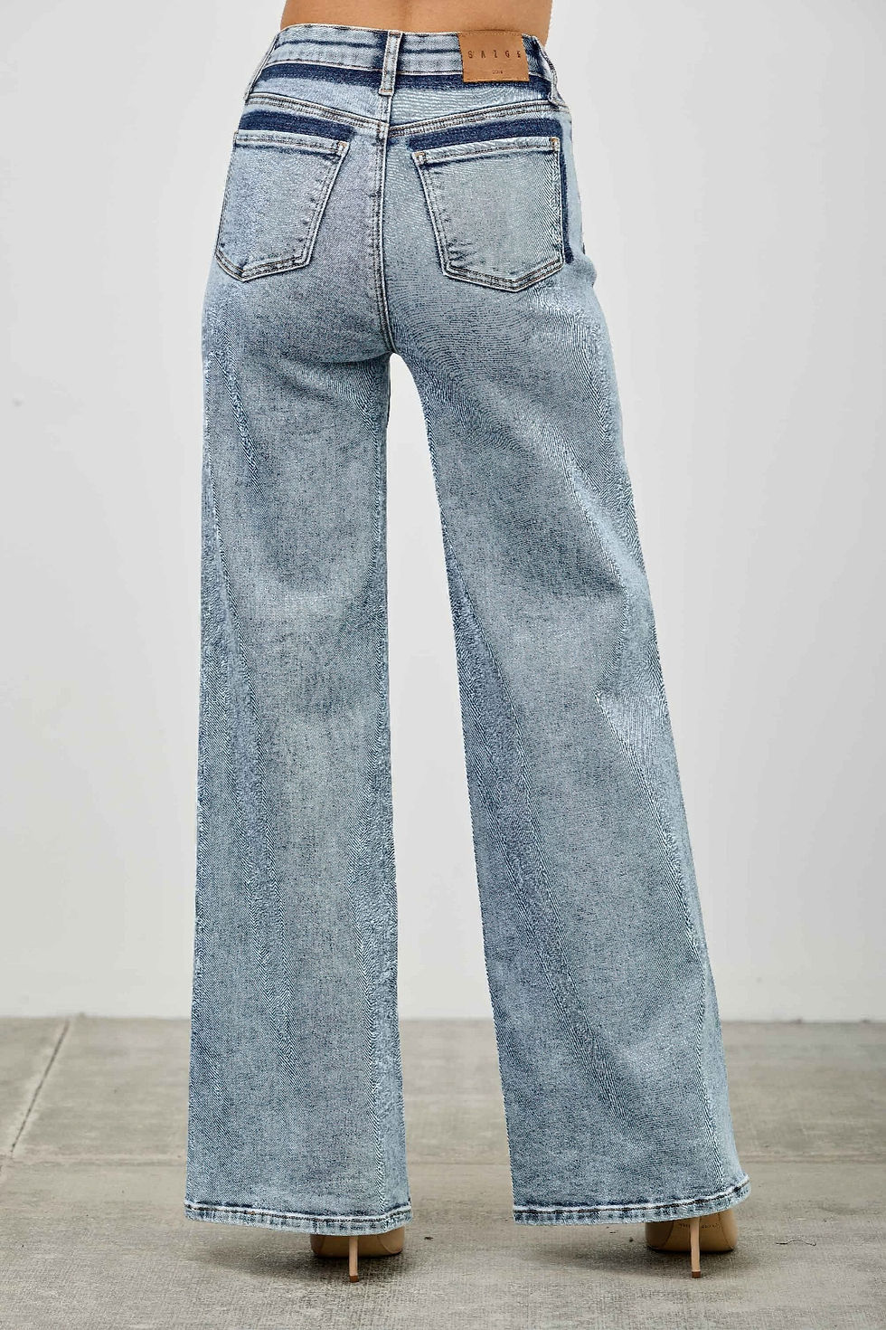 Thumbnail: High Rise Relaxed Straight With Seam Detail