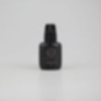 Single black glue bottle